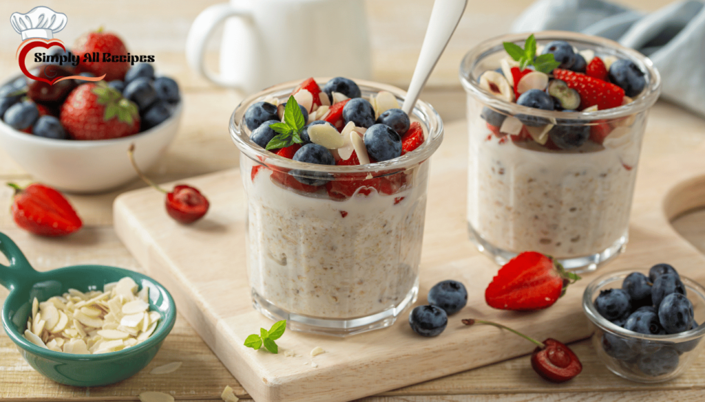 Easy Overnight Oats Recipe  Healthy, No-Cook Breakfast for Meal Prep