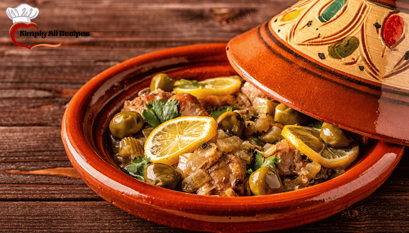 Easy Tagine with Preserved Lemons and Olives  Authentic Moroccan Recipe