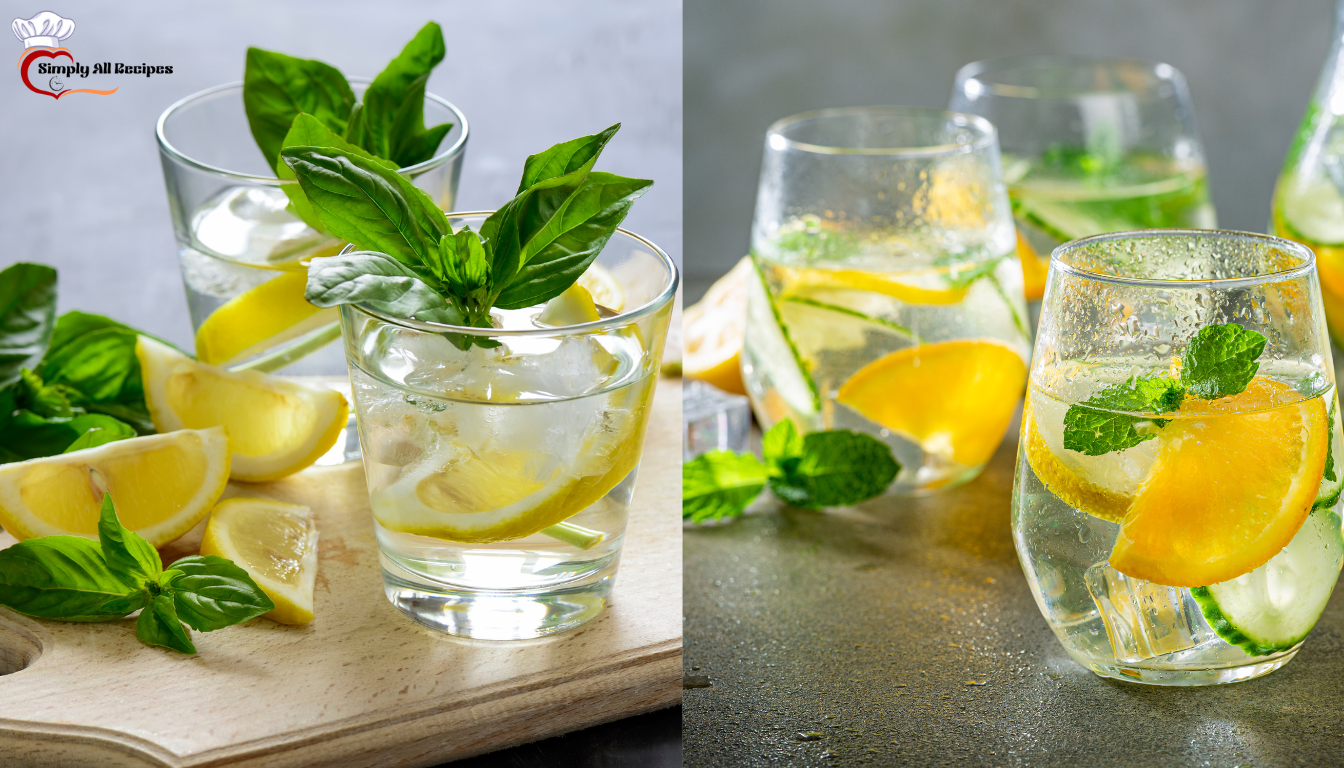 Lemon Basil Sparkler Refreshing Summer Drink