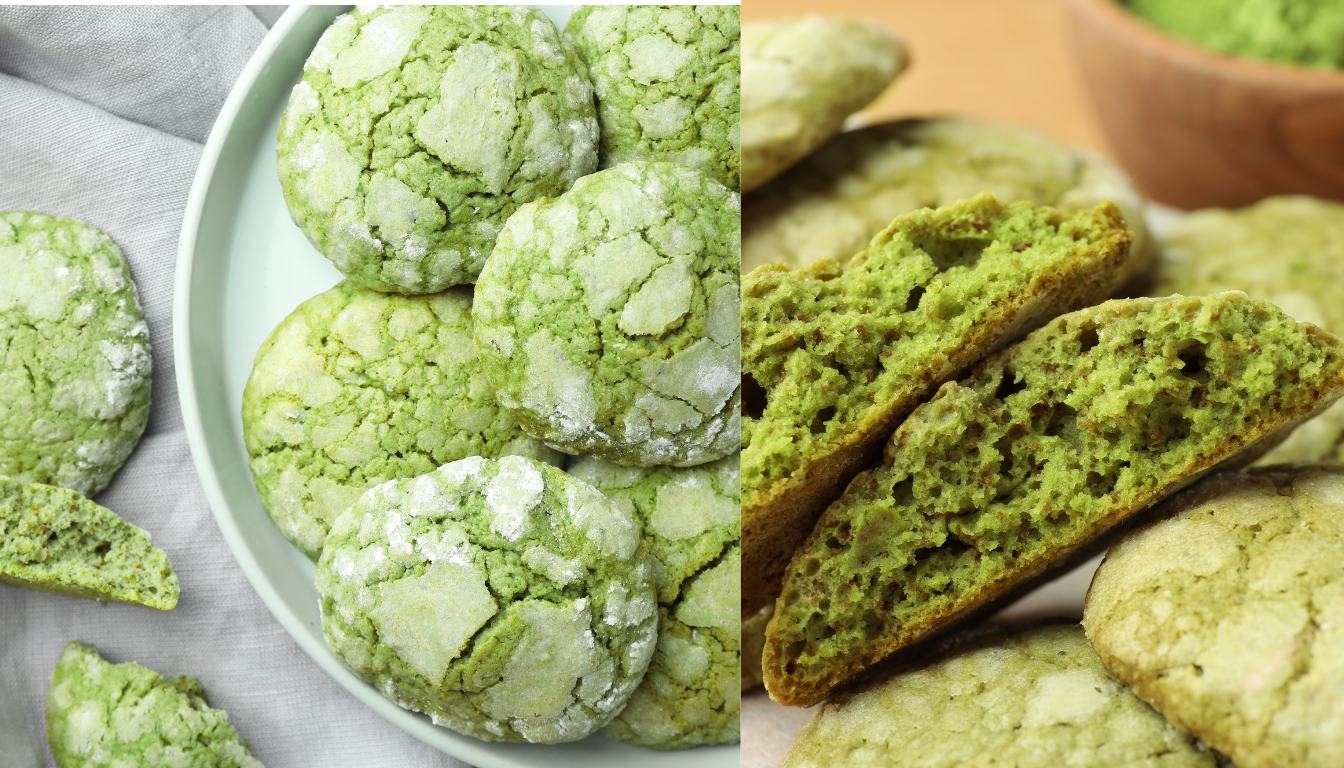 Matcha Green Tea Cookies Soft, Chewy, and Healthy Treats