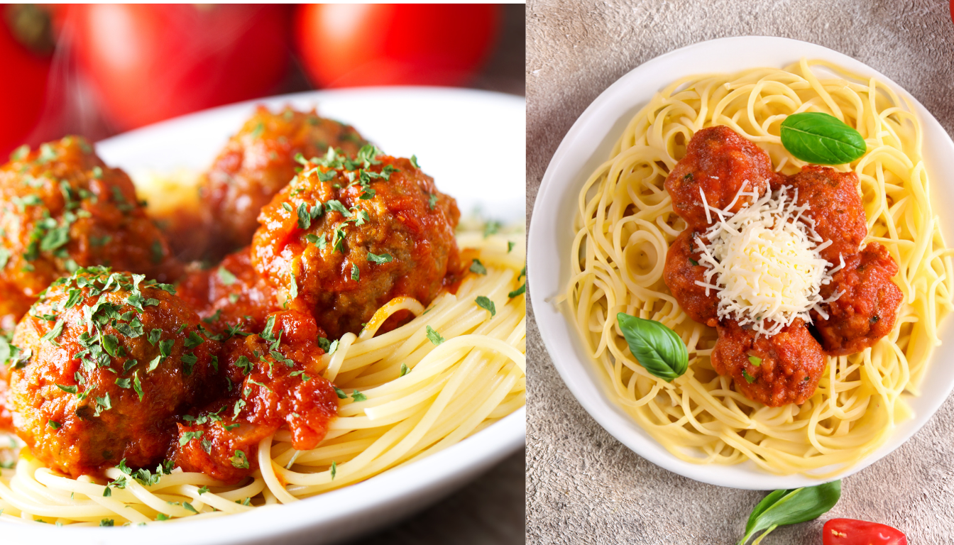 Spaghetti Squash with Marinara and Meatballs A Low-Carb, Healthy Dinner Alternative